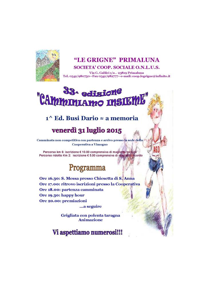 CAMMINIAMO INSIEME - 31 LUGLIO-001