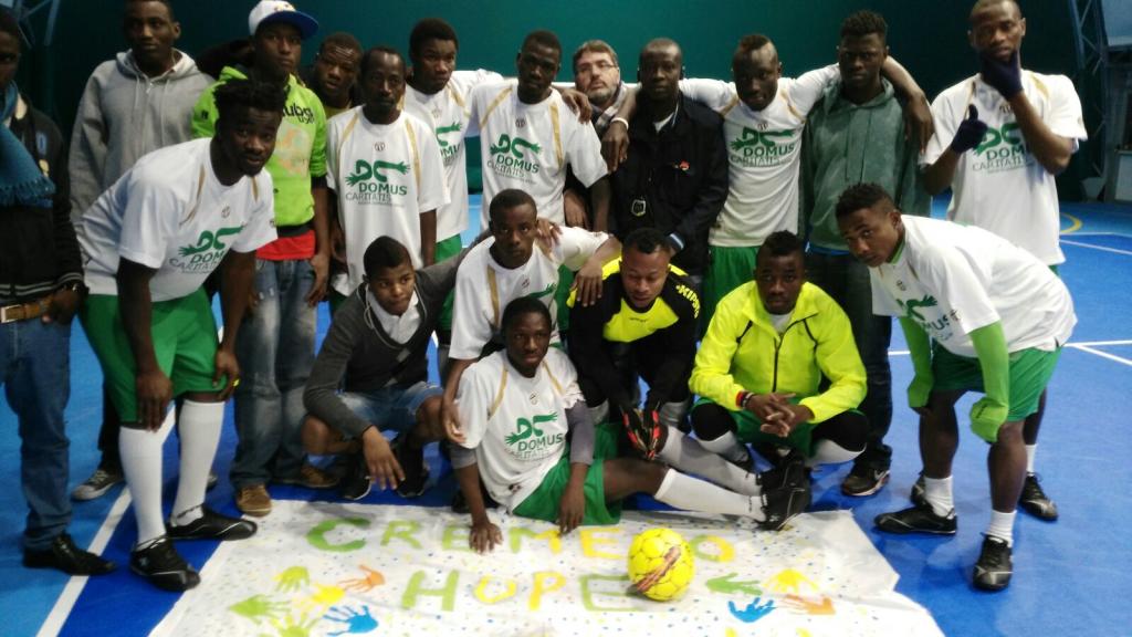 cremeno hope football migranti artigianelli