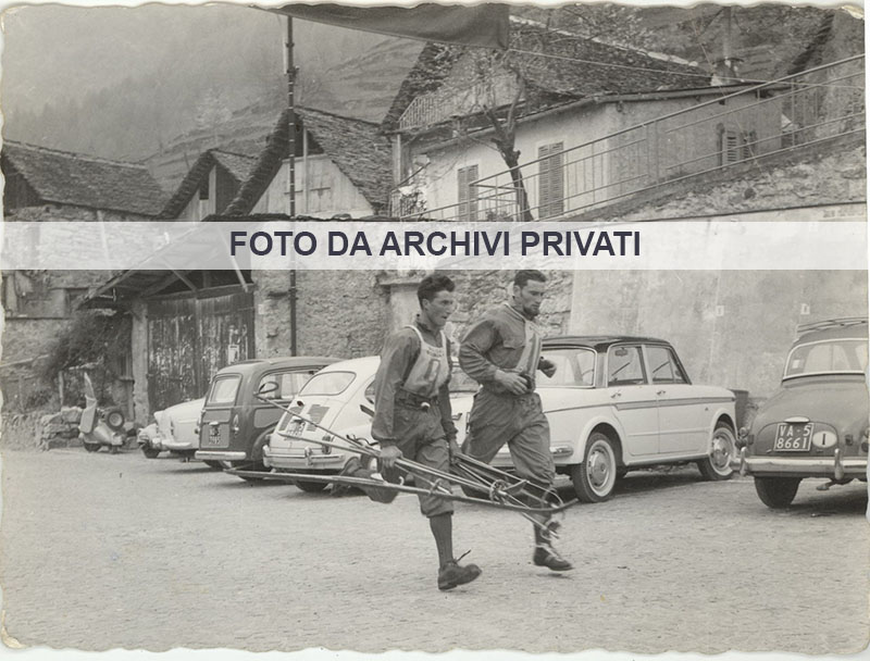 5 Bognanco 14-04-1960 - atleti valsassinesi in trasferta per gare