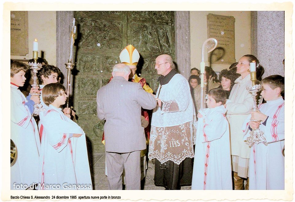 PORTA CHIESA BARZIO 1985
