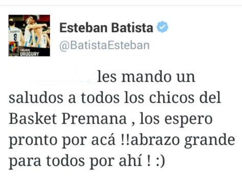 esteban batista twitter