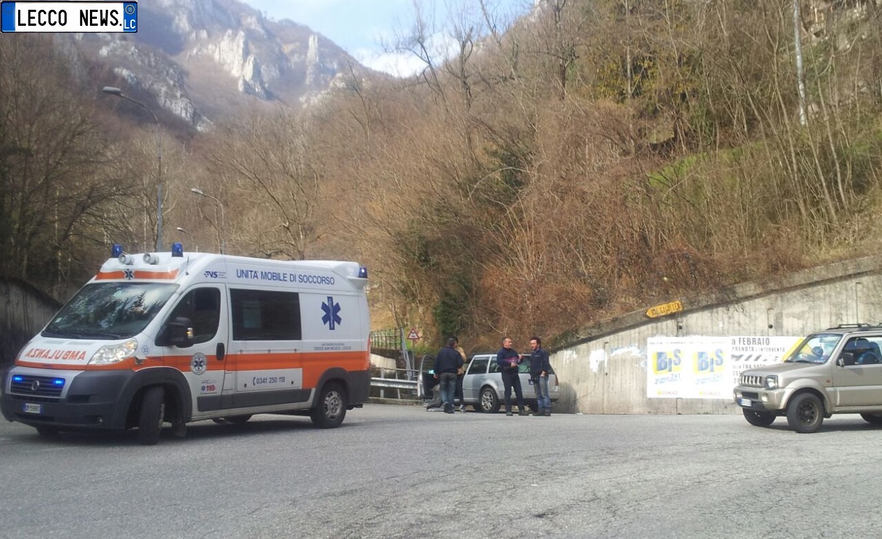 incidente ciclista investito lecco-ballabio ok