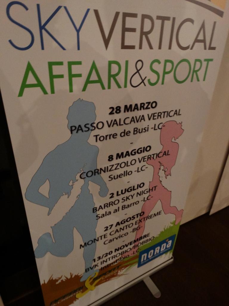 sky vertical affari e sport calendario