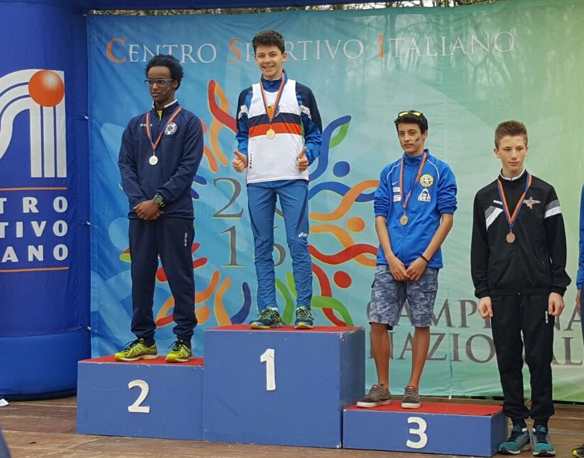 GIANOLA ANDREA TERZO CADETTI CAMPESTRE CSI
