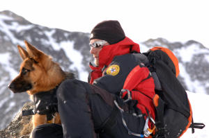 soccorso cane e conduttore
