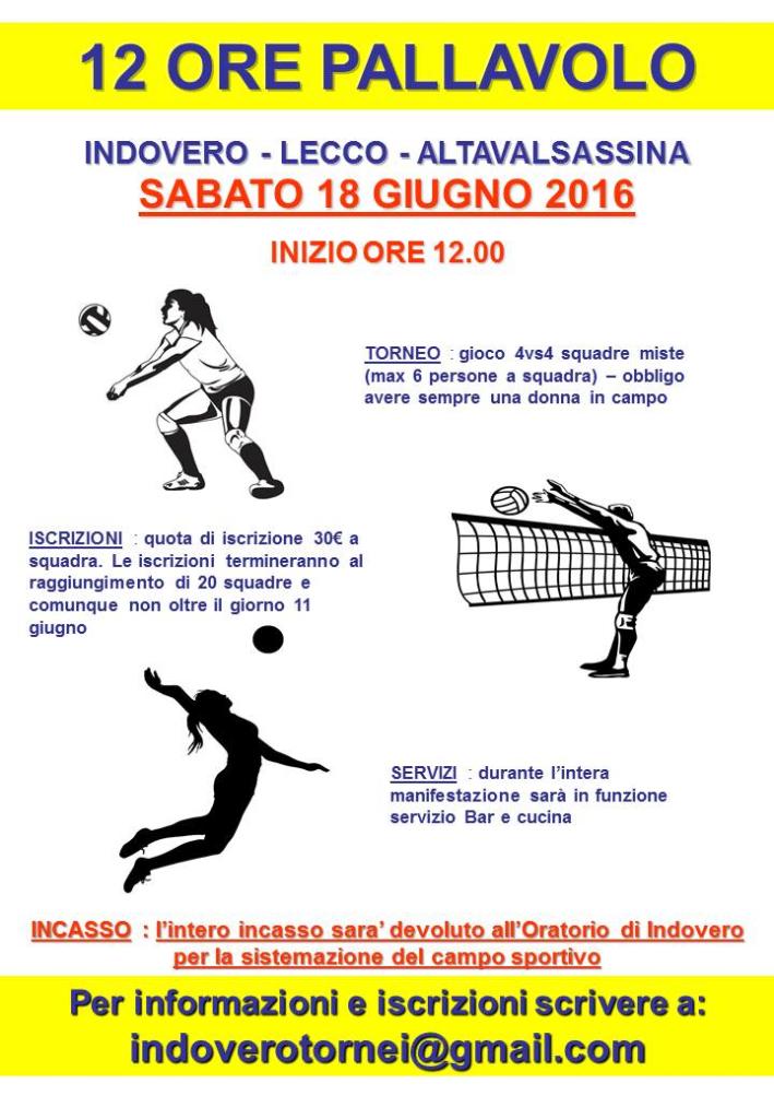 pallavolo 2016 indovero