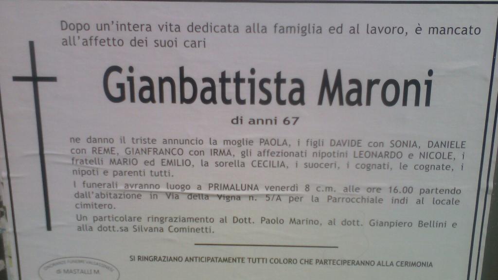 gianbattisa maroni