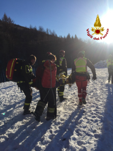SOCCORSO BARELLA VDF NEVE RESINELLI