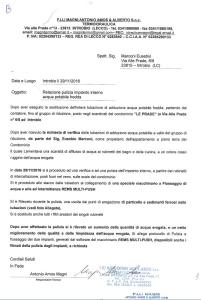 marconi acqua relazione