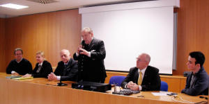 tavolo presid con Ciresa