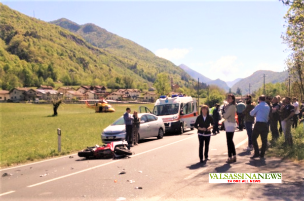 AUTO MOTO INCIDENTE TACENO