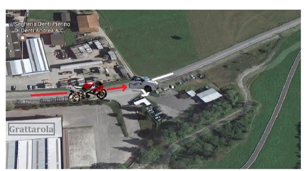 GRATTAROLA MAPPA INCIDENTE TACENO 1P