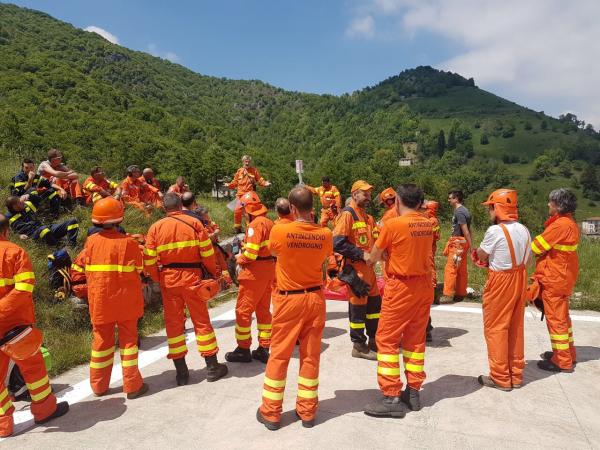 protezione civile esercitazione 1