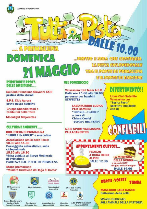 tutti in pista primaluna