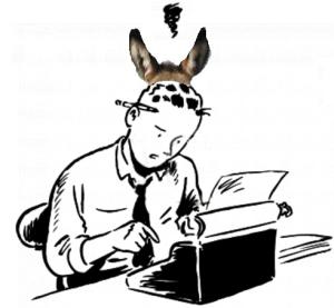 GIORNALISTA ORECCHE DI ASINO
