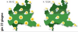 meteo arpa 22giu