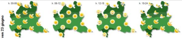 meteo arpa 23giu