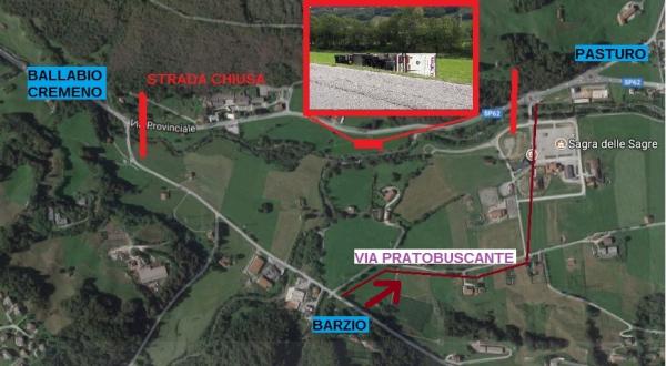 camion ribaltato mappa
