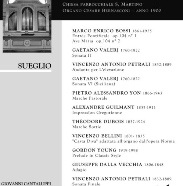 organistica sueglio