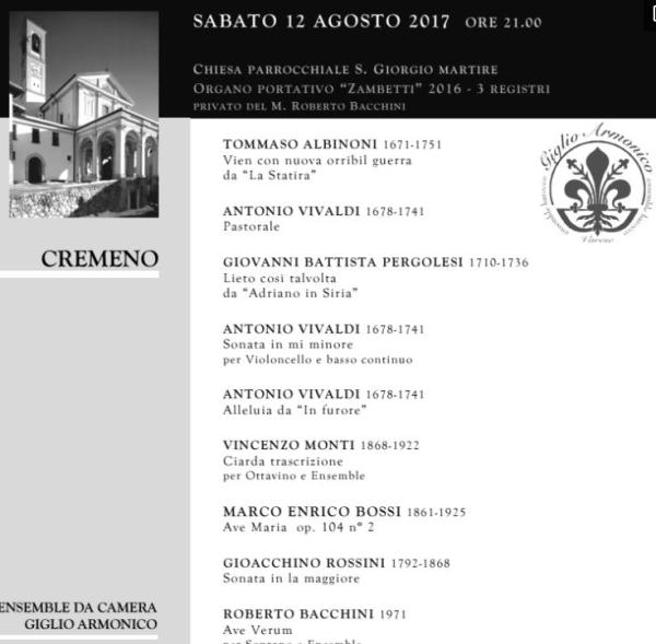 rassegna giglio armonico
