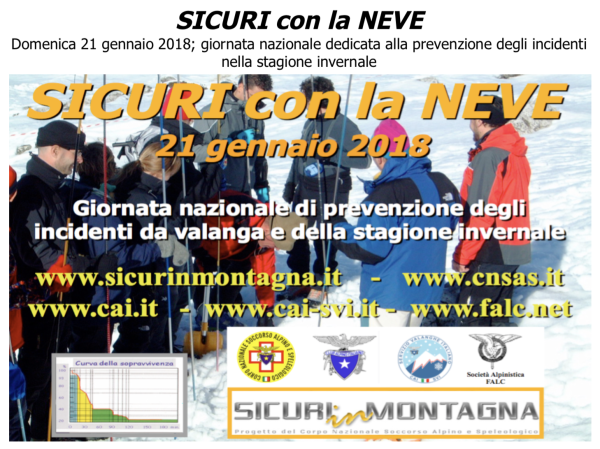 Sicuri con la neve 2018