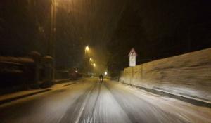 neve 20gen18 nevicata notte Provinciale ballabio