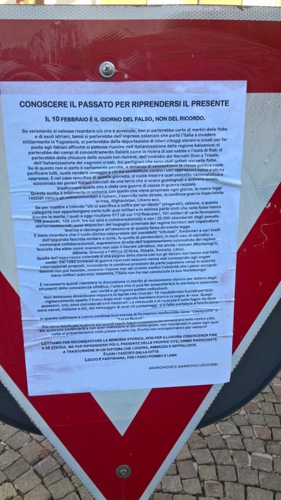 CARTELLO ANTIFA BARZIO