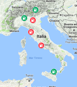 distributori idrogeno in italia