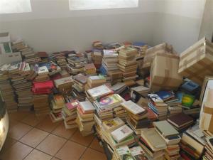 Libri accatastati biblioteca Moggio (Medium)
